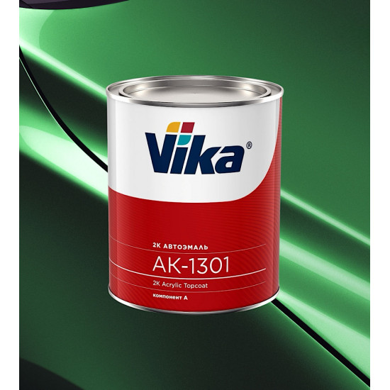 Автоэмаль Акриловая «Vika» АК-1301 2К, 850г, Кипарис 564