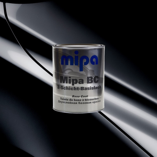 MIPA BC 2-Schicht-Basislack краска базовая BMW 475 черный перламутр 1л, 24201BMW475