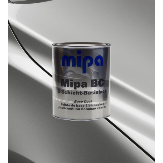 MIPA BC 2-Schicht-Basislack краска базовая HY RHM Sleek Silver Met. 1л, 24201HYRHM