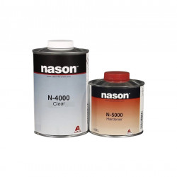 Nason N-4000 CLEAR универсальный лак 1л + N-5000 HARDENER универсальный активатор 0,5л