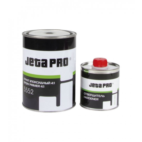 Эпоксидный грунт Jeta PRO 5552 4:1 (0,8л) с HRD отвердитель (0,2 л) КОМПЛЕКТ