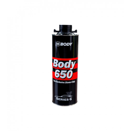 BODY 650 антигравий/антикор (под пистолет) черный 1 кг 6509200001