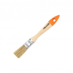 Плоская кисть Slimline 3/4 SPARTA натуральная щетина, деревянная ручка 824155