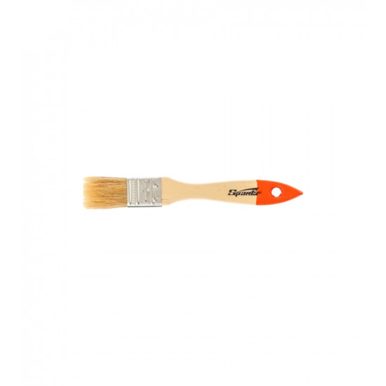 Плоская кисть Slimline 1 SPARTA натуральная щетина, деревянная ручка, 824205