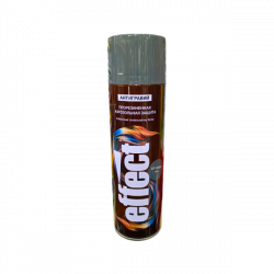 EFFECT Rubberized undercoating spray Антигравий прорезиненная антикорррозийная защита (серый) Gray 500мл аэрозоль, EF-10041