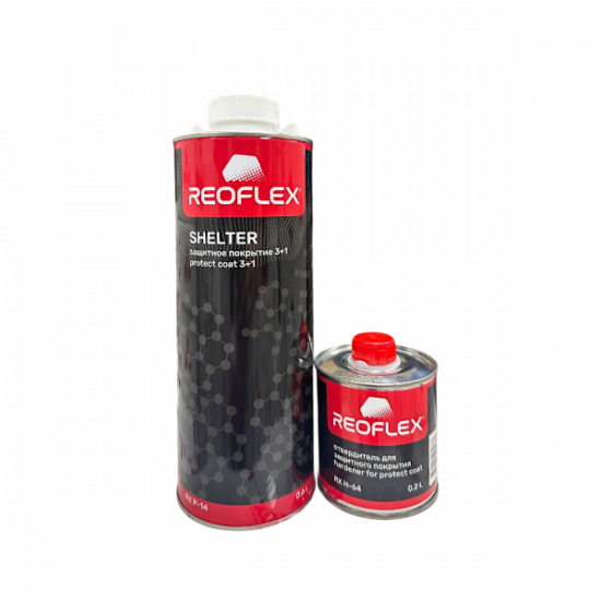 Reoflex защитное покрытие 3+1  (колеруемый) 0,6 л+отв.0,2л, RX P-14/600+RX H-64/200