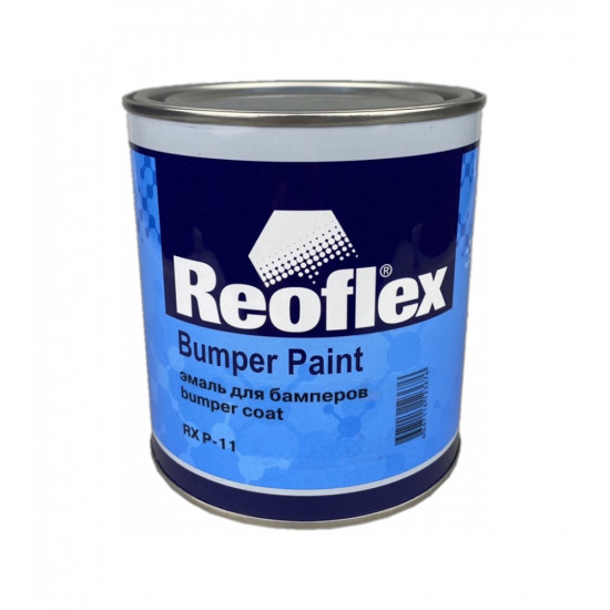 Краска для бамперов Reoflex BumperPaint (0,75л) черная / гладкая