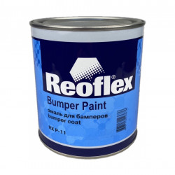 Краска для бамперов Reoflex BumperPaint (0,75л) серая / гладкая