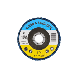 TILFLEX Зачистной коралловый диск на УШМ (Medium)  Coral-Button Wheel (СИНИЙ) 125 mm, TL43M