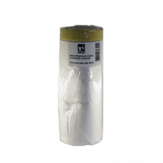 Маскировочная пленка со скотчем в рулоне Holex 2700 мм x 20 м HAS-93212