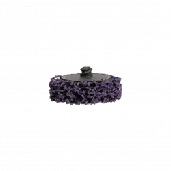 TILFLEX Зачистной коралловый диск на шпинделе Coral-Button Wheel(Фиолетовый)50 mm,креп.ROLOC, TL84