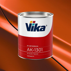 Автоэмаль Акриловая «Vika» АК-1301 2К, 850г, Оранжевый 295