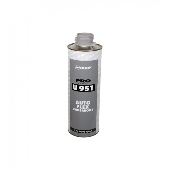 Антигравий BODY 951 Autoflex (1л) СЕРЫЙ каучуковый суперэластичный (герметик) 9510700001