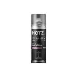 HOTZ эмаль для дисков  черная матовая/аэрозольный баллончик 520ml