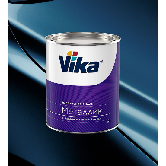 Автоэмаль"Vika" Ривьера 499 металик 0,9кг