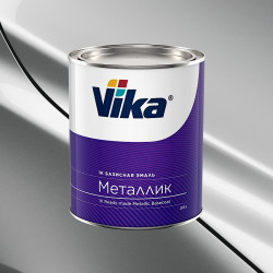 Автоэмаль"Vika" Серебристый 640 металлик 0,9кг