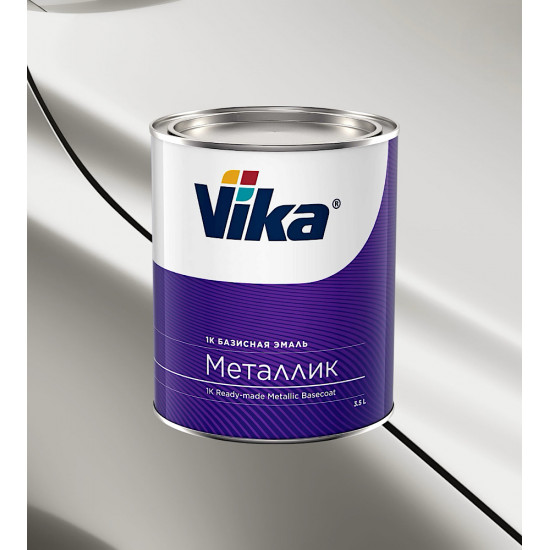 Автоэмаль"Vika" GM Айсберг металлик 0,9кг