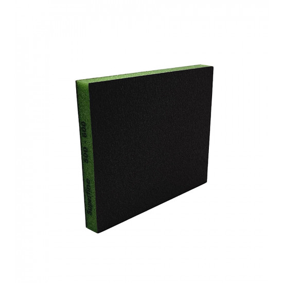 Шлифовальная губка 120x98x13 мм SIA 7983 siasponge soft (зеленая, superfine P500-600)