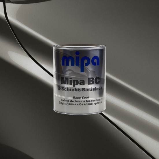 MIPA BC 2-Schicht-Basislack Краска базовая HY SAE Carbon Grey Met. 1 л, 24201HYSAE