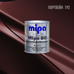 MIPA BC 2-Schicht-Basislack краска базовая LADA 192 1 л портвейн, 242010192