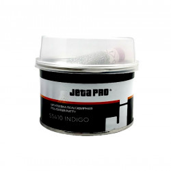 Шпатлевка со стекловолокном JetaPRO 55410 Indigo (0,5 кг) микростекловолокно FiberMicro