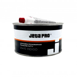 Шпатлевка со стекловолокном JetaPRO 55410 Indigo (1,8 кг) микростекловолокно FiberMicro