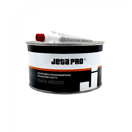 Шпатлевка со стекловолокном JetaPRO 55410 Indigo (1,8 кг) микростекловолокно FiberMicro
