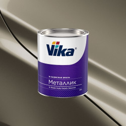 Автоэмаль"Vika" Папирус 387 металик 0,9кг