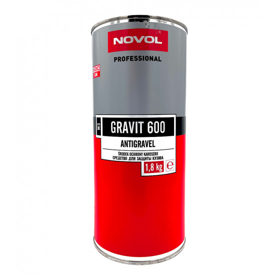NOVOL GRAVIT 600 Средство для защиты кузова антигравий белый 1,8 кг