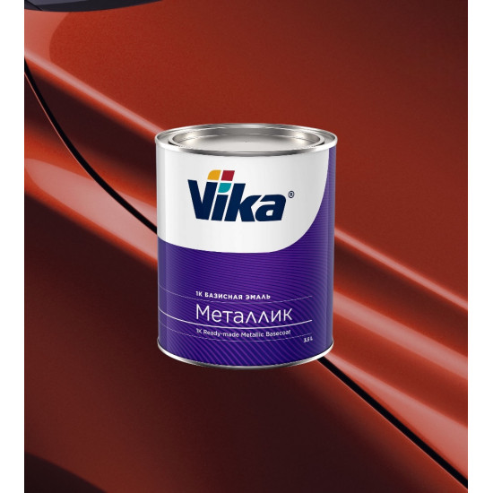 Автоэмаль"VIKA" Пламя 193  металлик 0,9КГ