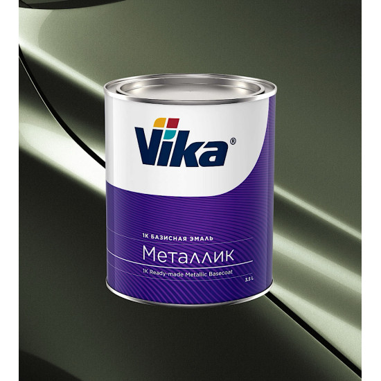 Автоэмаль"Vika" Криптон 372 металлик 0,9КГ