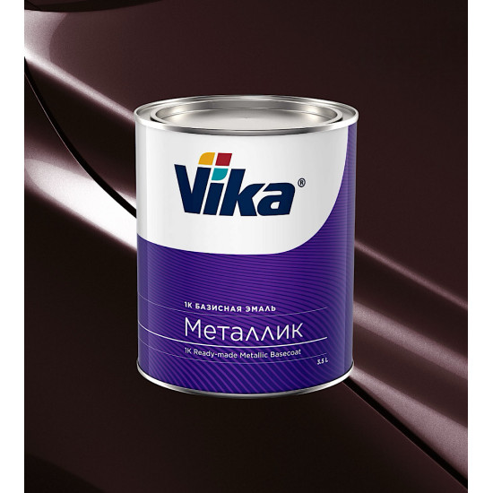 Автоэмаль"Vika" Вишневый сад 132  металлик 0,9КГ