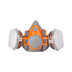 Комплект для защиты дыхания Jeta Safety, полумаска фильтрующая из силикона, J-SET6500-M