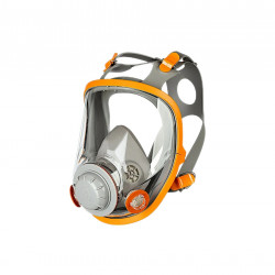 Полнолицевая маска Jeta Safety, размер М, в комплекте пленка 5950-L