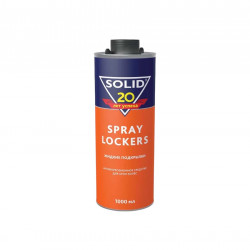 SOLID SPRAY LOCKERS Жидкие подкрылки Антикоррозионное средство для арок колес 1000ml 343.1003 