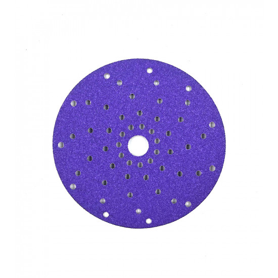 Круг абразивный c мультипылеотводом Purple+, 80+, Cubitron Hookit 737U, 150 мм