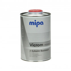 Краска база Mipa Vicrom Mirror Glaze (1л) глянцевый хром (наносится на черную подложку)