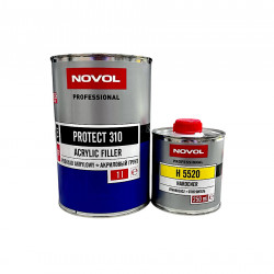 Грунт-наполнитель 2К Novol Protect 310 HS 4+1 (1л+0,25л) белый КОМПЛЕКТ