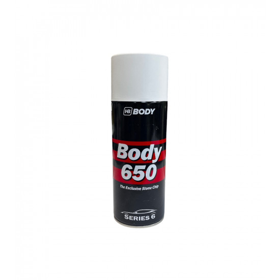Аэрозольный антигравий HB BODY 650 белый (0,4л), 5100100090