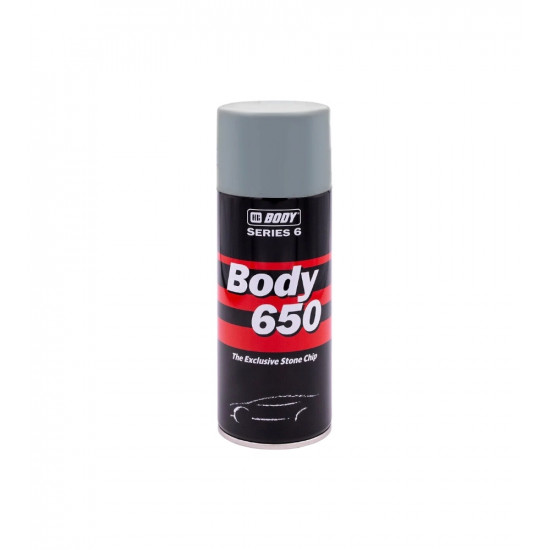 Аэрозольный антигравий HB BODY 650 серый (0,4л), 5100700090