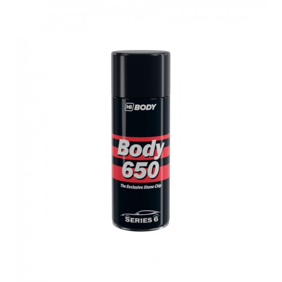 Аэрозольный антигравий HB BODY 650 черный (0,4л), 5100200090