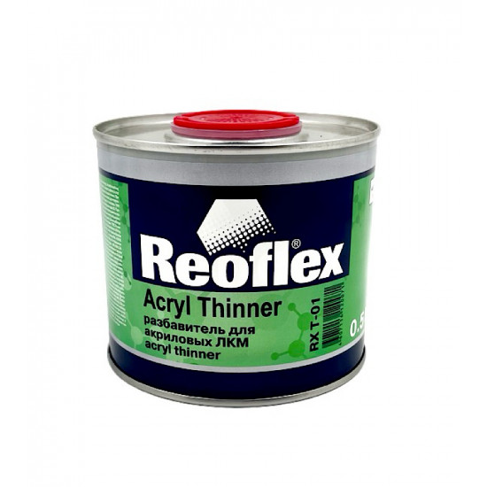Разбавитель Reoflex T-01 Acryl Thinner (0,5л) СТАНДАРТНЫЙ акриловый