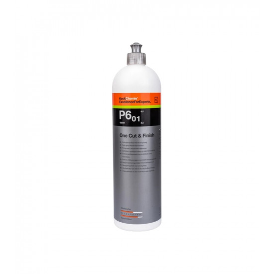 KochChemie ONE CUT & FINISH P6.01 - Одношаговая полировальная паста с защитным эффектом (1л) 428001