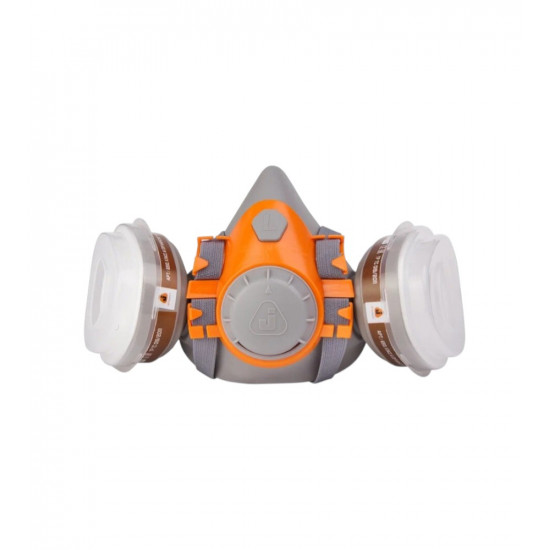 Комплект для защиты дыхания Jeta Safety полумаска из силикона, разм.L (большой) J-SET 6500 L