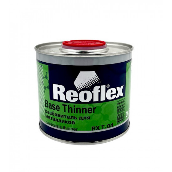 Разбавитель базы Reoflex T-04 Base Thinner (0,5л) для МЕТАЛЛИКОВ