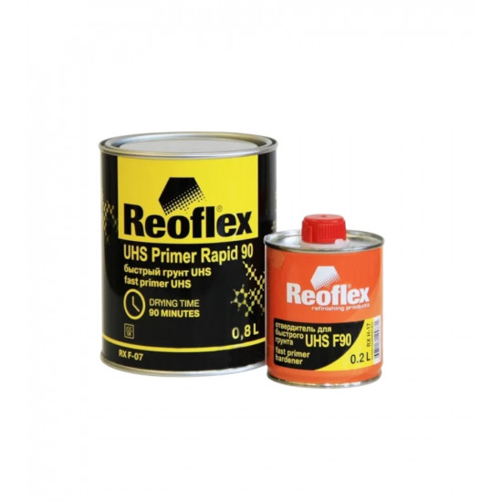 REOFLEX  Лак акриловый супербыстрый 2К UHS Clear Rapid 90 0.5л+0.25л